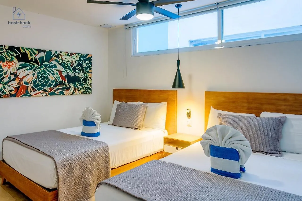 Appartement Aptartment With Patio, Rooftop & Pool Close To The Beach - Danzamar 2 Playa del Carmen